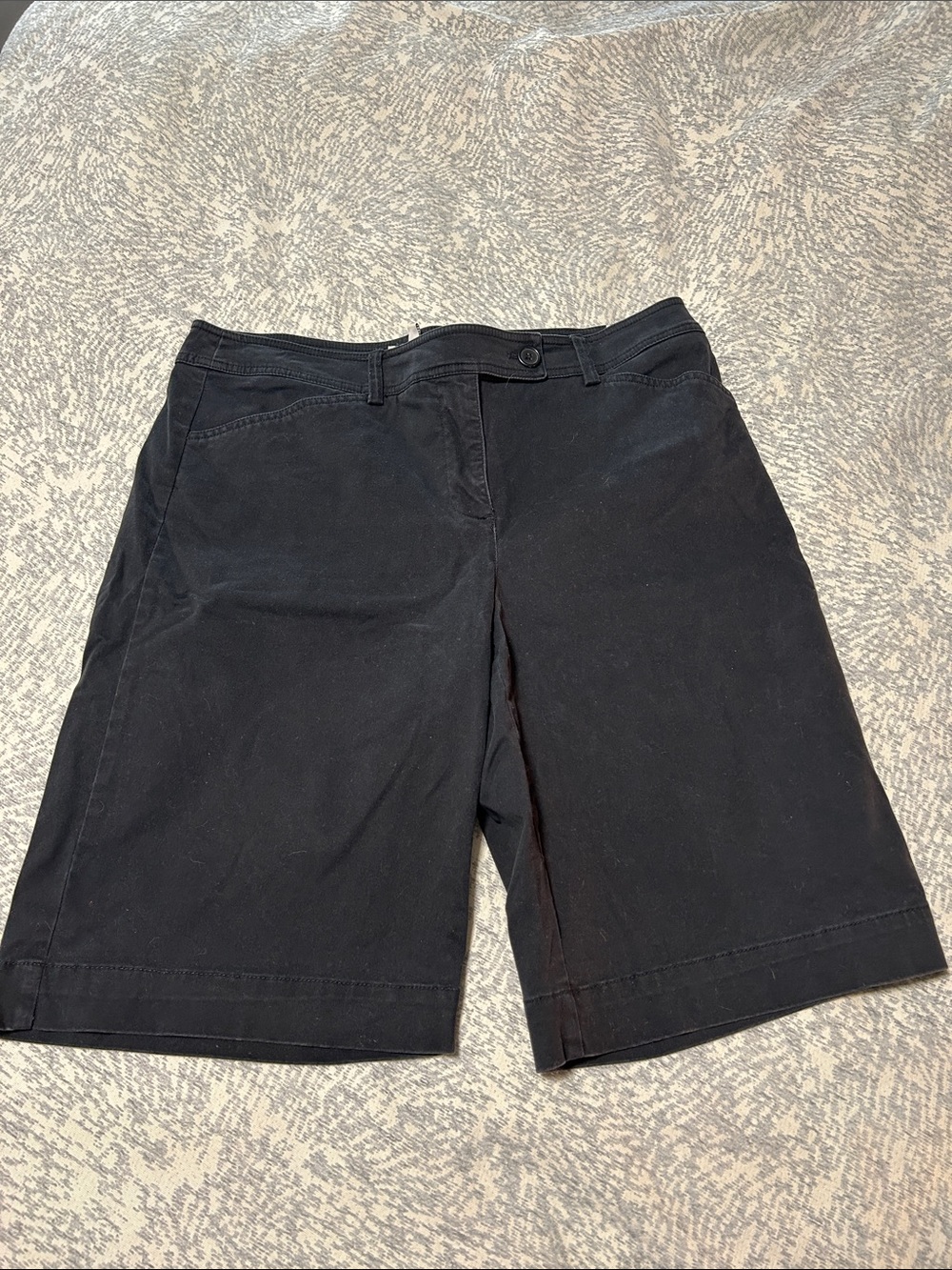 Black Bermuda Shorts